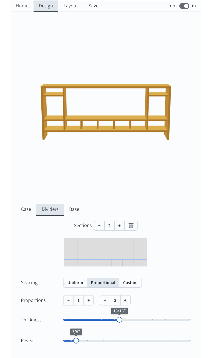 ‘Layout Computer’ – Now with Casework